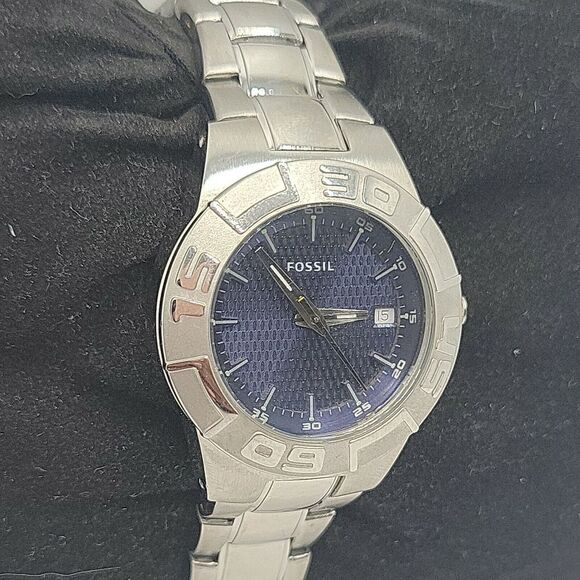 Fossil PR5334 Women Silver Stainless Steel Analog Dial Quartz Wrist Watch DE232 - Picture 3 of 10